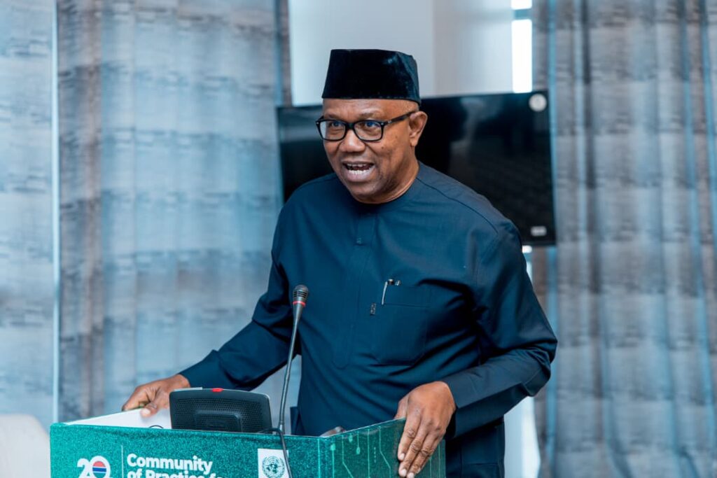 Obi Pledges Dialogue for Peaceful Citizens, Firm Action Against Violent Threats in 2027