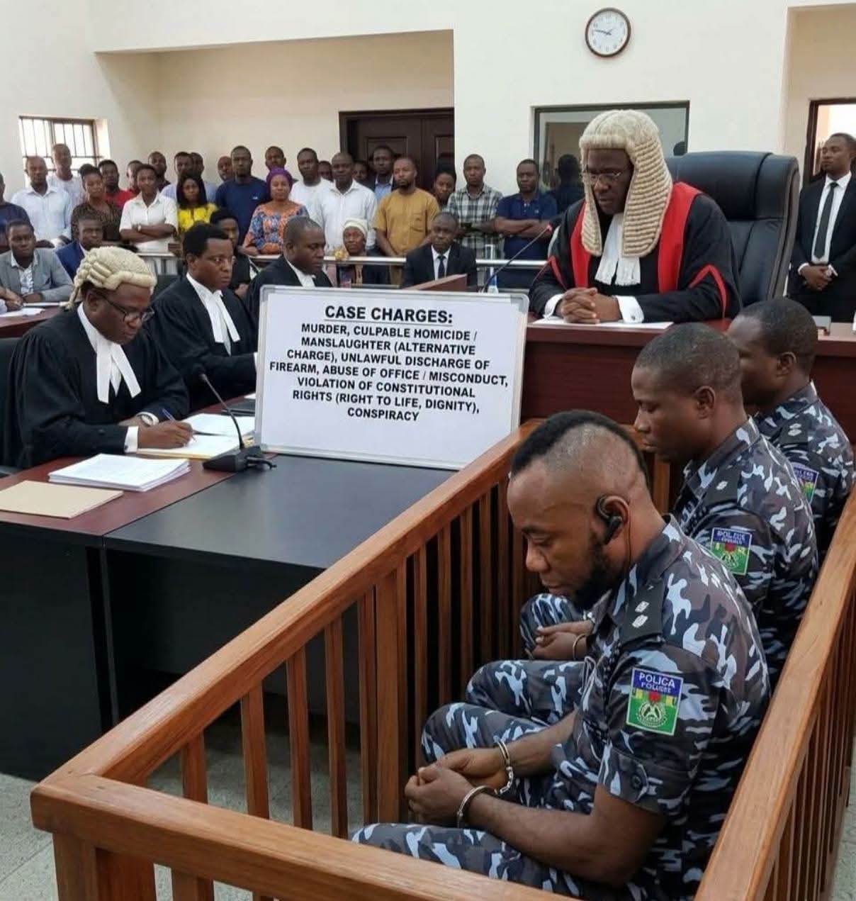 ‎ASP Usman Nuhu, Four Police Officers Plead Not Guilty in Alleged Killing of Musician OG Million