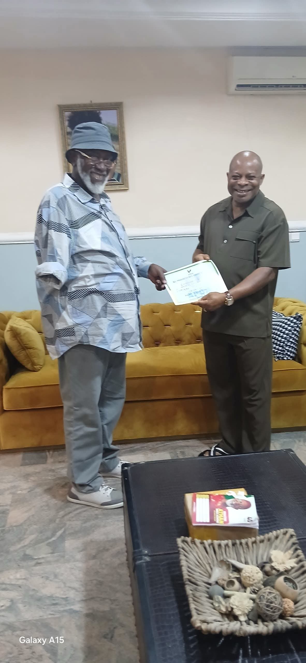 APGA Presents Kingsley Dimaku with Certificate of Return as Okigwe South House of Representatives Candidate for 2027
