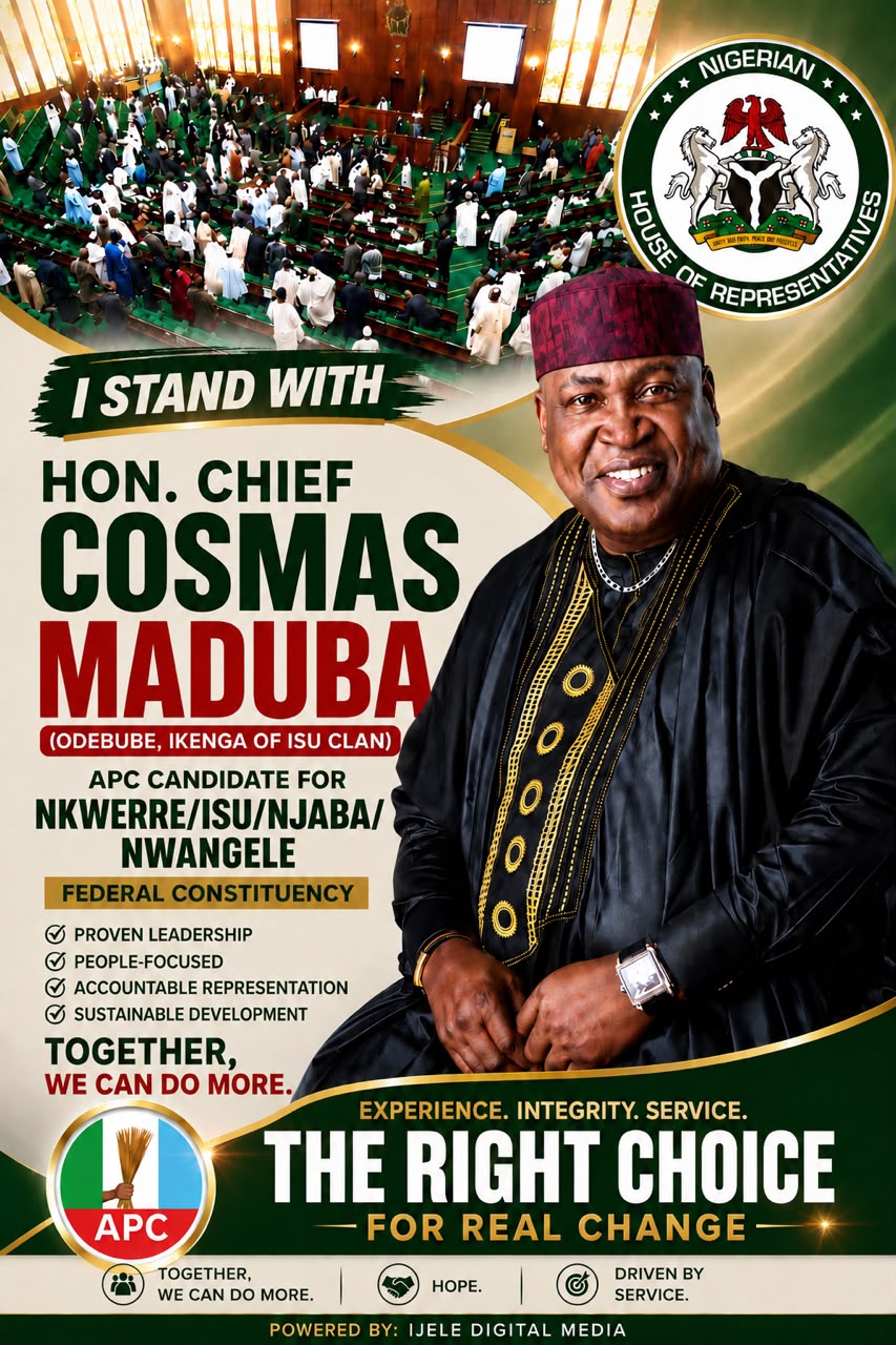 2027: Ijele Chimezie Odemenam Urges Support for Hon. Chief Cosmas Maduba's House of Representatives Bid