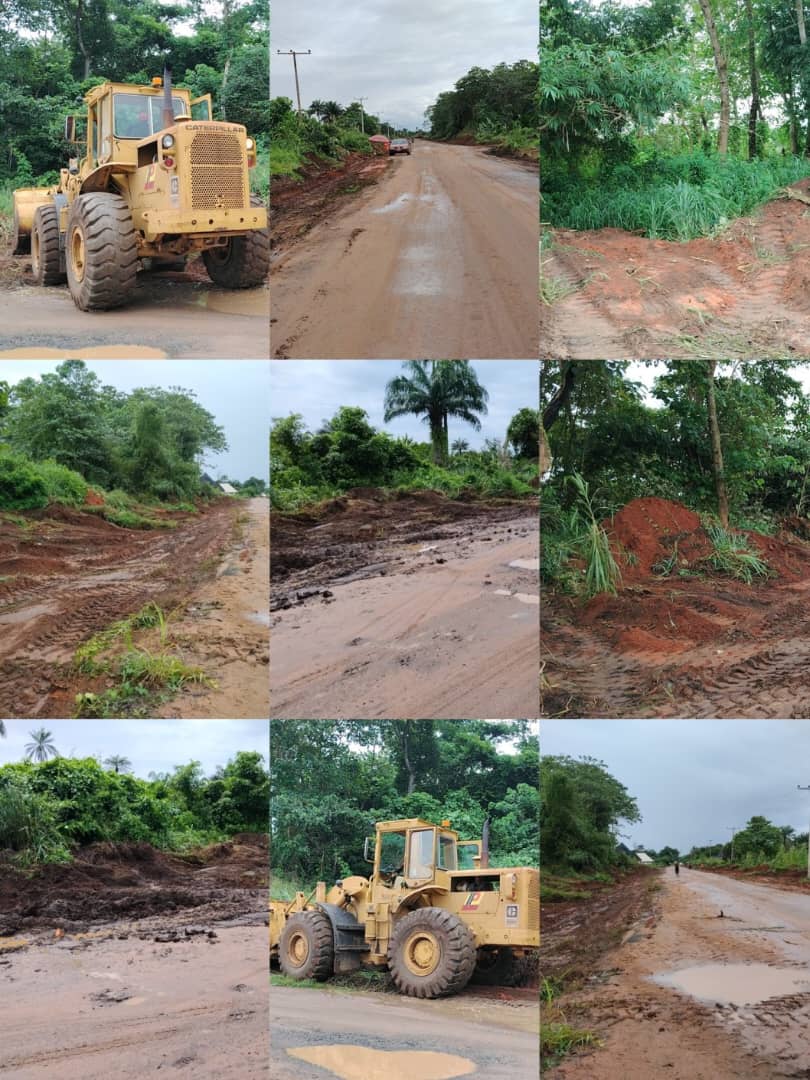 ACU BEGINS EXPANSION CLEARING OF AGWA–EJEMEKWURU ROAD, REFUTES CLAIMS LINKING PROJECT TO REP. EUGENE DIBIAGWU