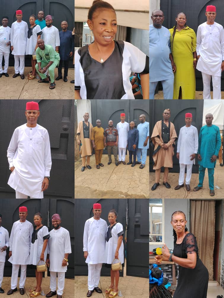CSP OKOYE JOINS COLLEAGUES, FAMILY TO HONOUR RETIRED SP ALFRED OLUWIHE AT THANKSGIVING, RECEPTION