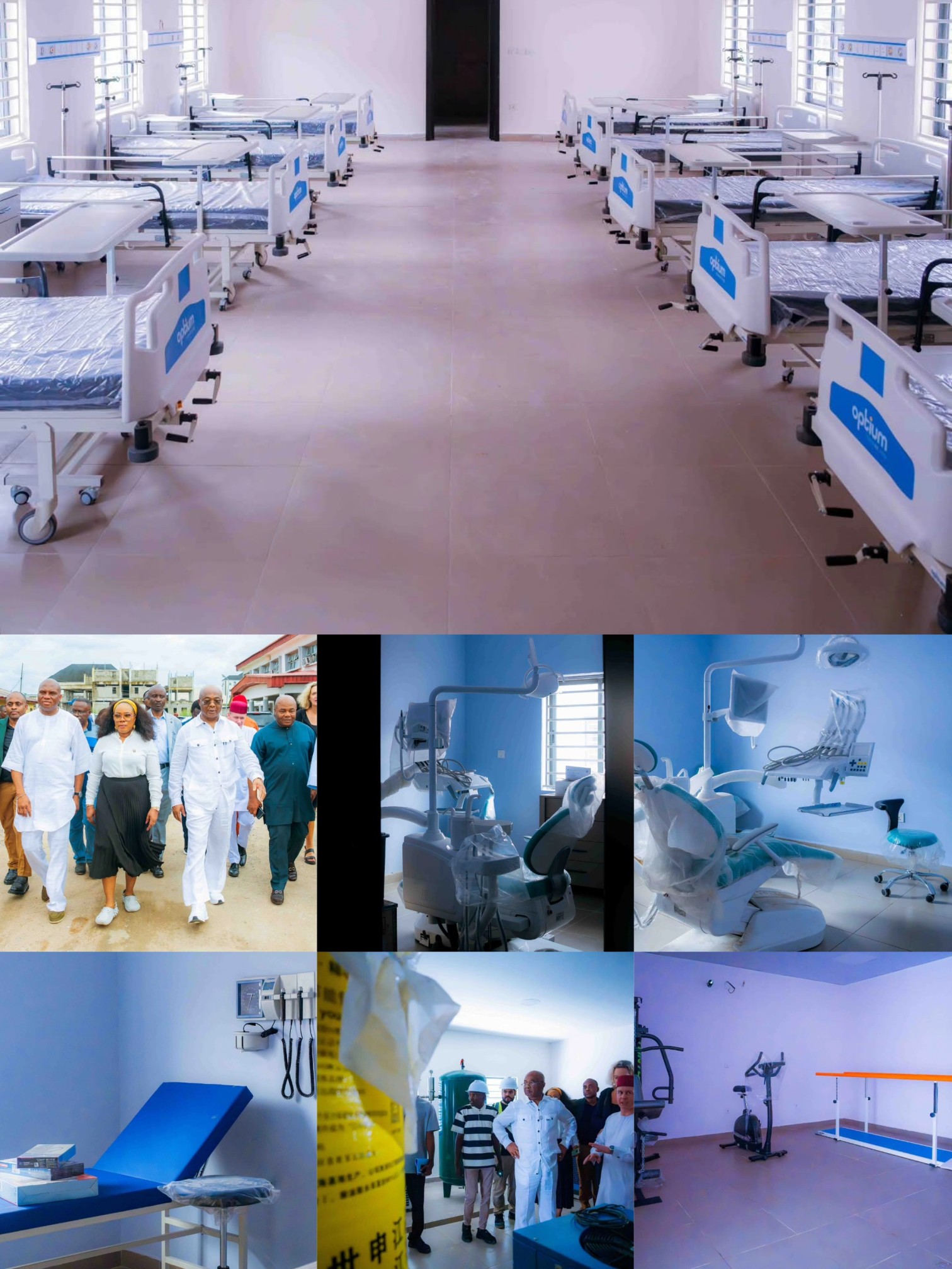 Imo Specialist Hospital Umuguma Upgrade Progresses as Uzodimma Targets World-Class Healthcare Facility