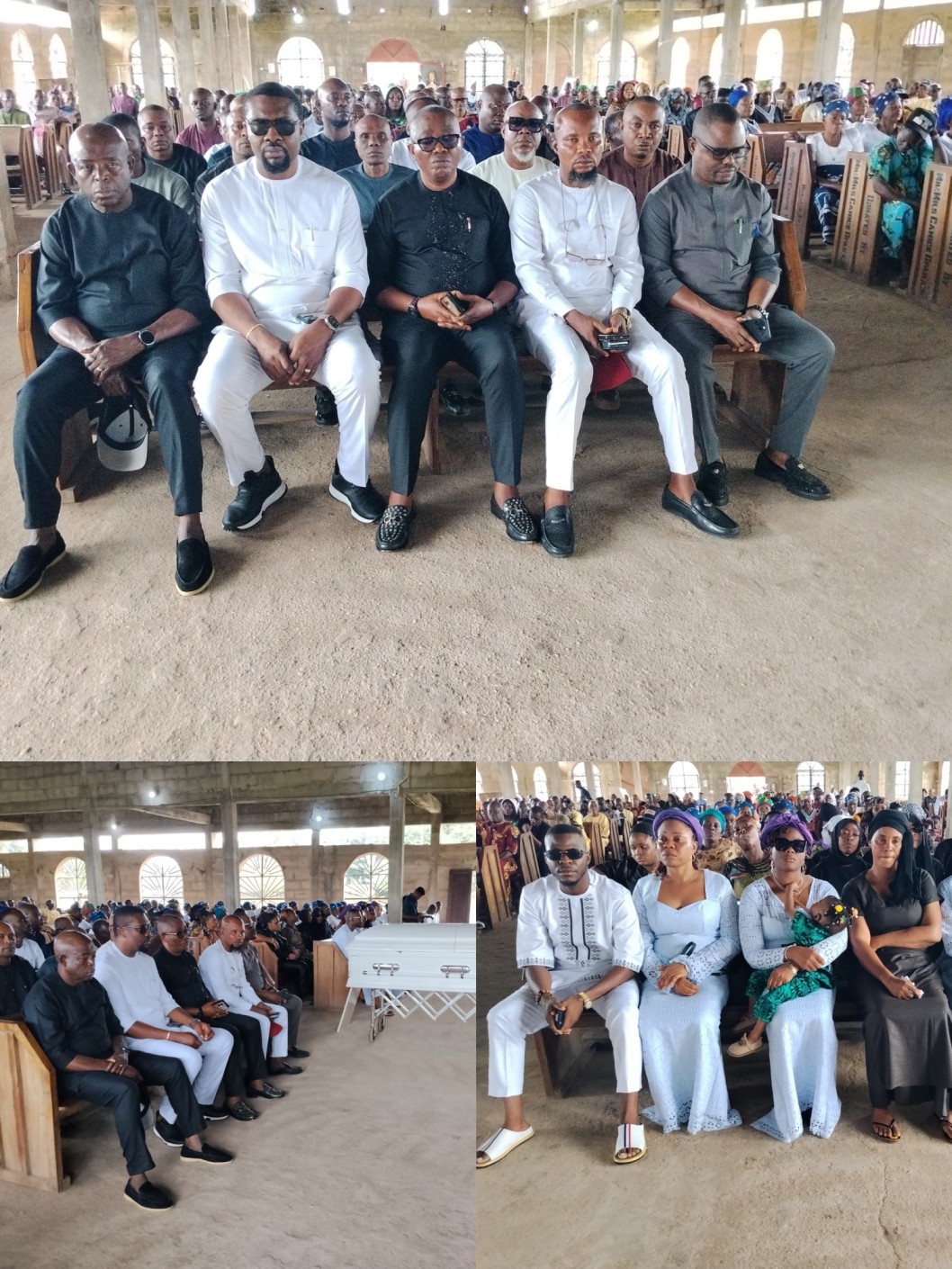 DIBIAGWU ATTENDS LATE HON. ETHELBERT NNANNA BURIAL, ANNOUNCES UZODIMMA’S AWARD OF EJEMEKWURU–AGWA–OBOKOFIA ROAD, DONATES ₦2M TO HOLY TRINITY CATHOLIC CHURCH