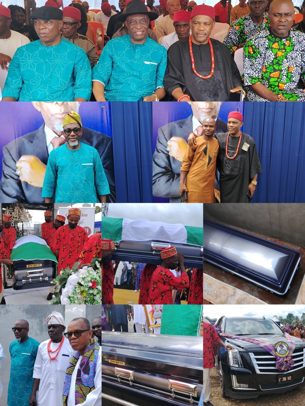 NWAEZE BURIAL: Prince Asor, Nlemedim, Akunya, Other Leads Obudi People to A Deserving Final Tributes