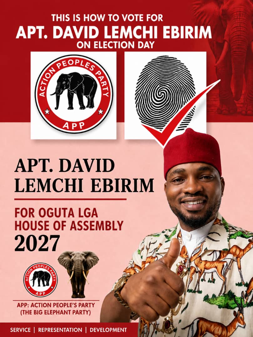 ‎APP OGUTA ASSEMBLY CANDIDATE EBIRIM PAYS TRIBUTE TO LATE BISHOP NWAEZE, SUPPORTS OBUDI-AGWA SECURITY INITIATIVES